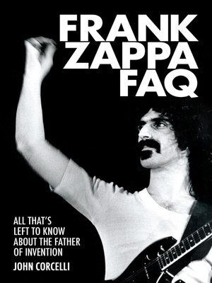cover image of Frank Zappa FAQ